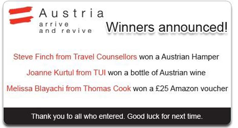 Austria Competition Winner