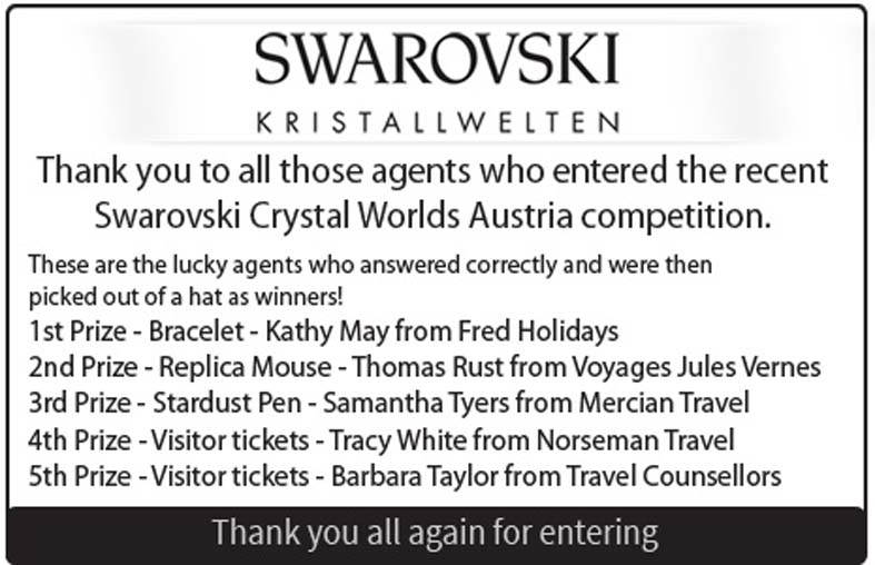 Swarovski Competition Winner