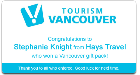 Tourism vacouver TravelGym Winner