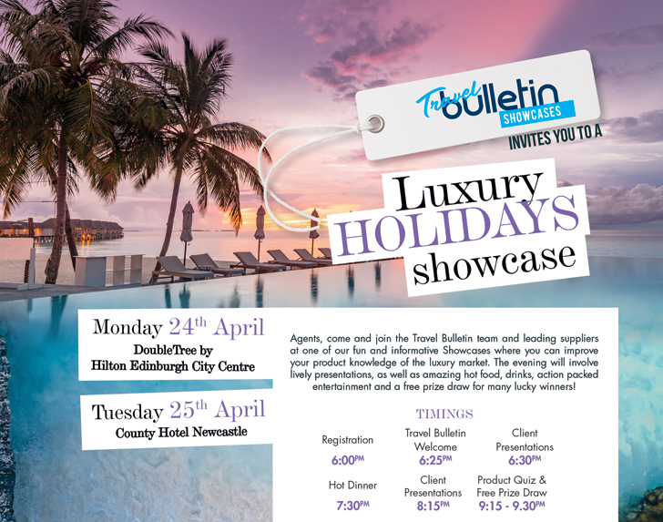 Luxury Holidays Showcase, Edinburgh