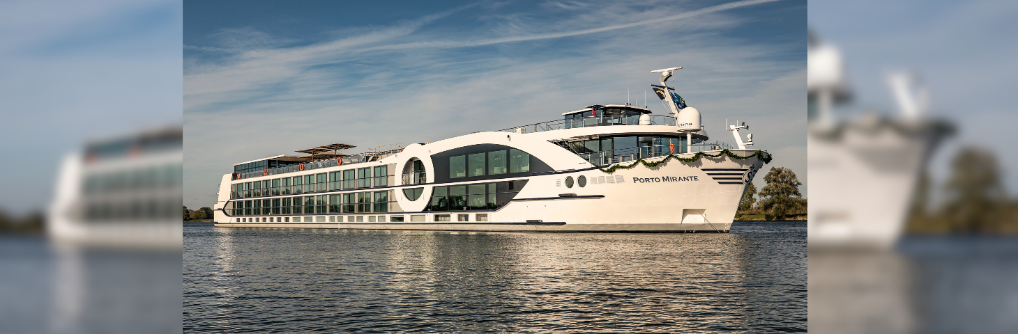 The exterior of MS Porto Mirante.