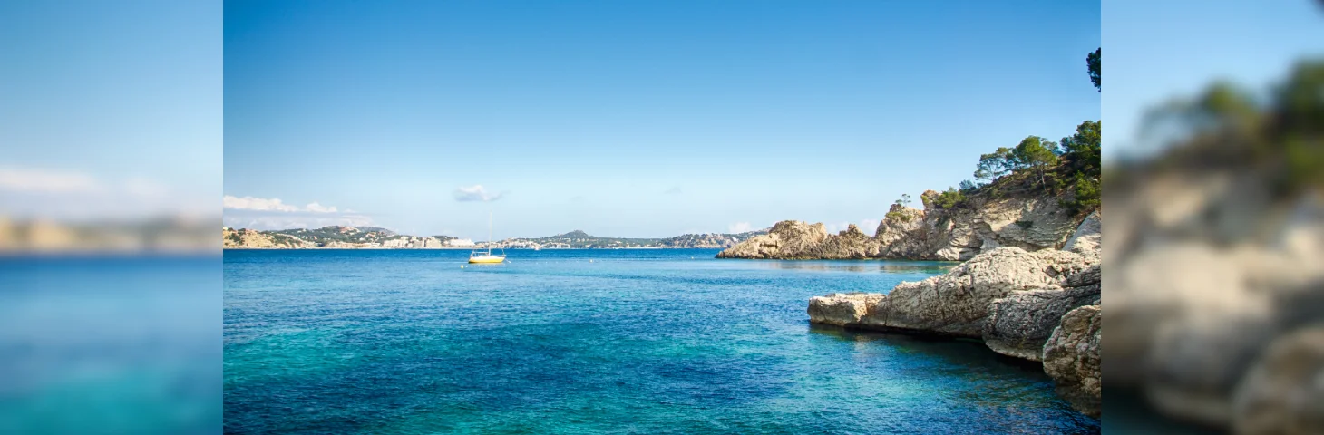 Calvia Beach in Majorca